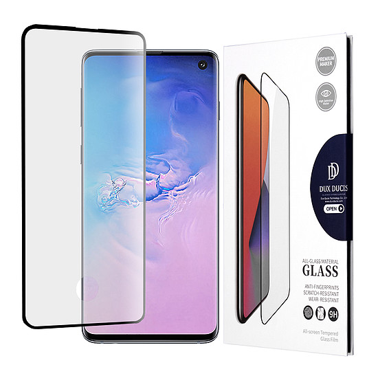 Dux Ducis - Edzett üveg - Samsung Galaxy S10 - Fekete (KF233187)