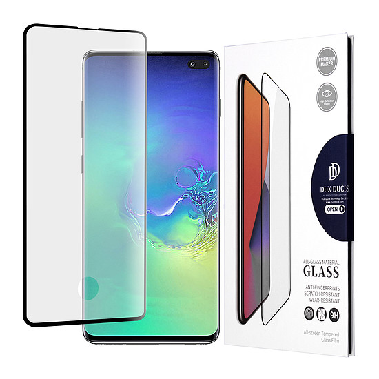 Dux Ducis - Edzett üveg - Samsung Galaxy S10 Plus - Fekete (KF233186)