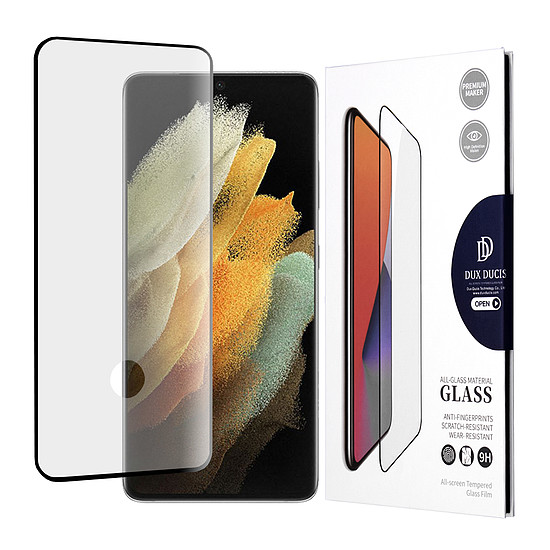 Dux Ducis - Edzett üveg - Samsung Galaxy S21 Ultra - Fekete (KF234662)