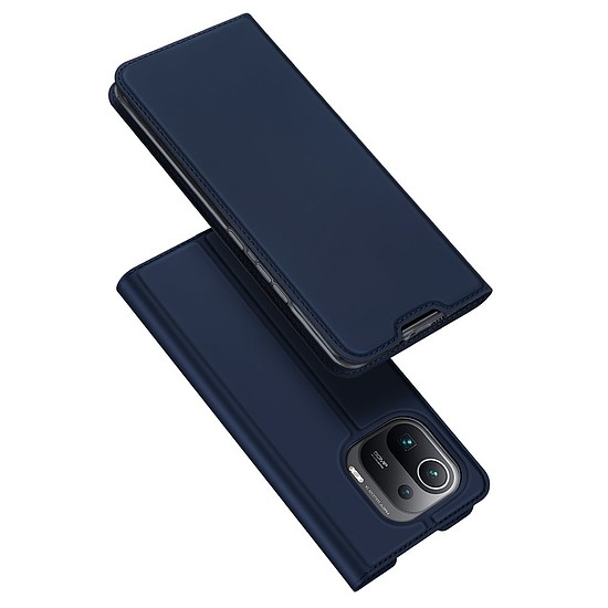 DUX DUCIS Skin Pro Bookcase típusú tok Xiaomi Mi 11 Pro kék