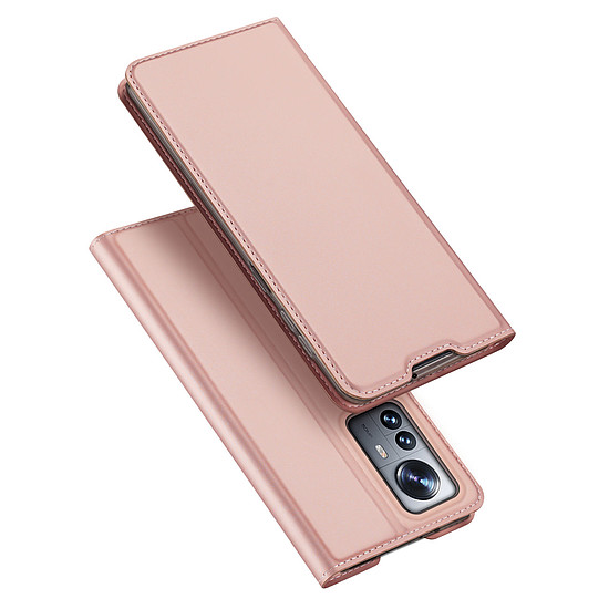 Dux Ducis Skin Pro Holster Cover Flip Cover Xiaomi 12 Pro rózsaszín