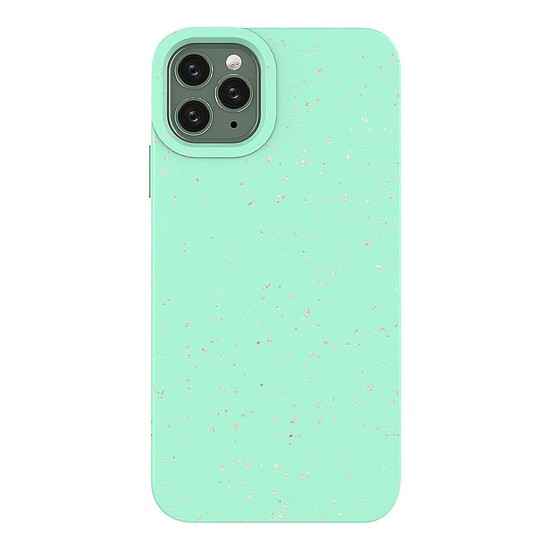 Eco Case tok iPhone 11 Pro szilikon borítós telefonhoz Shell Mint