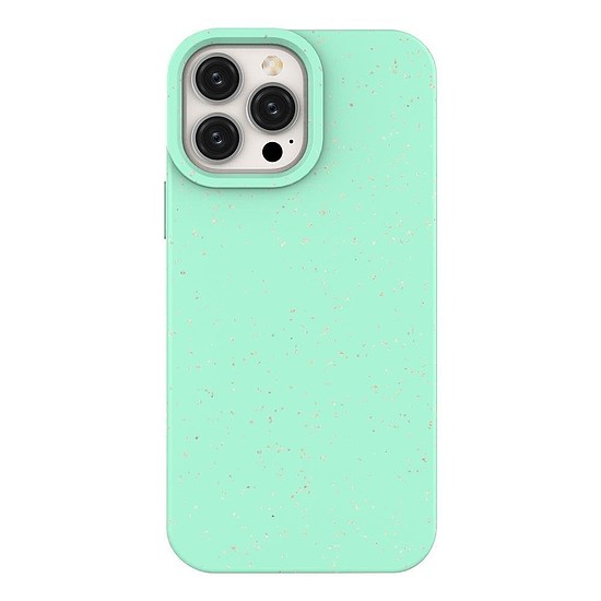 Eco Case tok iPhone 14 Plus szilikon lebomló borítással menta zöld