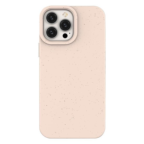 Eco Case tok iPhone 14 Pro Max szilikon lebomló borításhoz rózsaszín