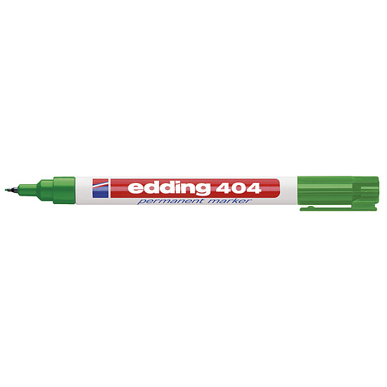 Edding 404 alkoholos rostirón zöld, kerek hegy 0,75mm