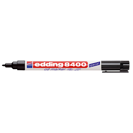 Edding 8400 CD alkoholos rostirón fekete, kerek hegy 0,5-1mm