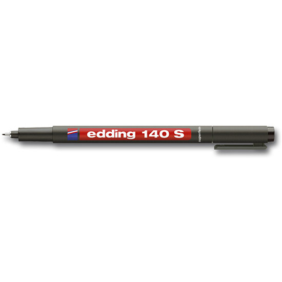 Edding OHP 140/S alkoholos rostirón piros, tűhegy 0,3mm