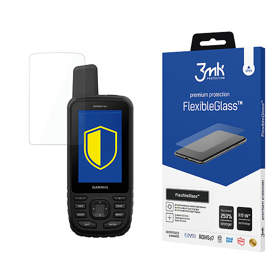 Edzett üveg 3mk FlexibleGlass Garmin GPSMap 66S készülékhez