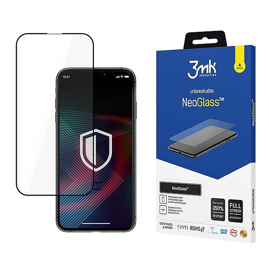 Edzett üveg iPhone 14 Pro Max 8H készülékhez a 3mk NeoGlass sorozatból