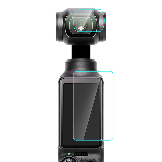 Edzett üveg lencse és képernyővédő fólia DJI OSMO Pocket 3 (PU950T)