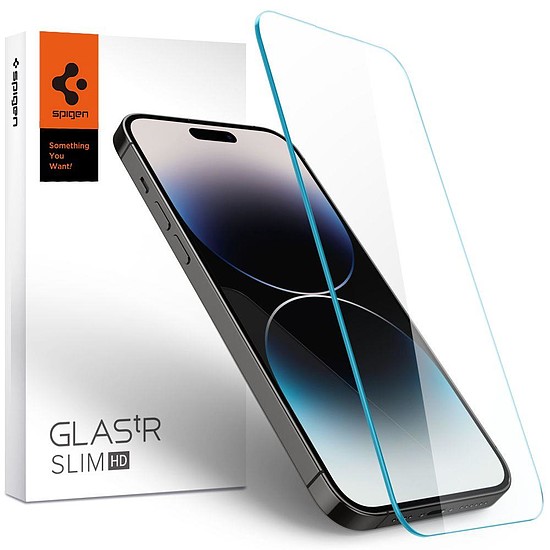 EDZETT ÜVEG Spigen GLAS.TR SLIM IPHONE 14 PRO MAX