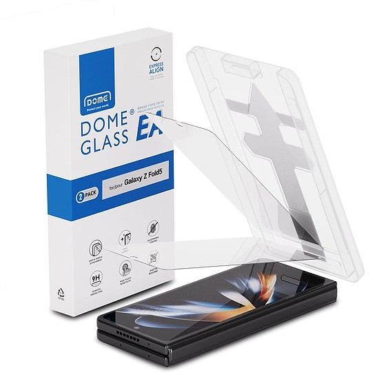 Edzett ÜVEG Whitestone EA GLASS 2 CSOMAGOS GALAXY Z Fold 5 CLEAR