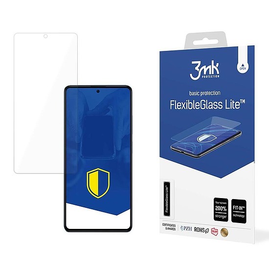 Edzett üveg Xiaomi Redmi Note 12 Pro Hybrid Flexi 6H 3mk FlexibleGlass Lite sorozathoz