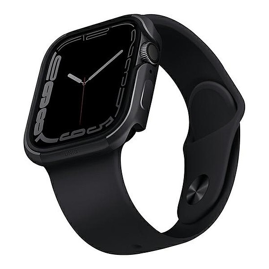 Egyedi tok Valencia Apple Watch Series 4/5/6/7/8/SE/SE2 45/44mm. grafit/grafit