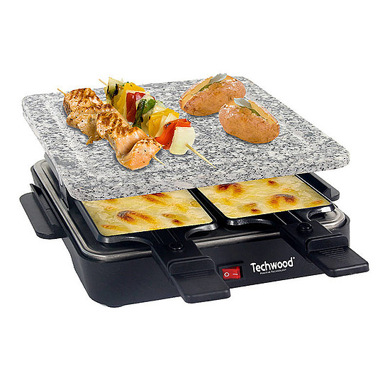 Elektromos Raclette grill 4 személyre Techwood TRA-47P (TRA-47P)