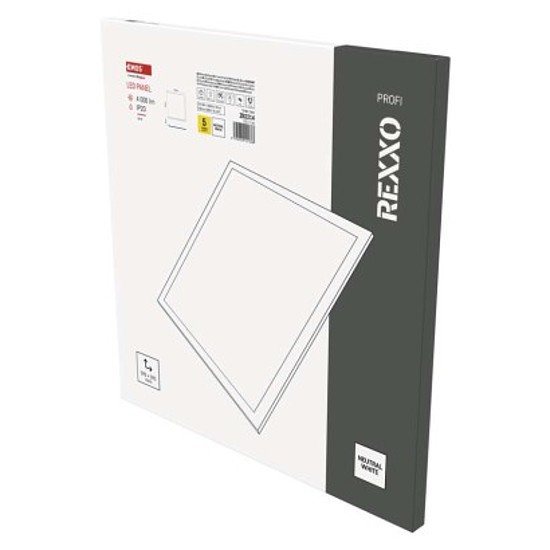 EMOS LED panel REXXO beépíthető 36W természetes fehér