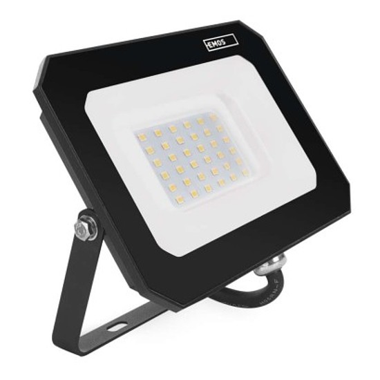 EMOS LED reflektor SIMPO 30W, 3000 lm, természetes fehér, IP65