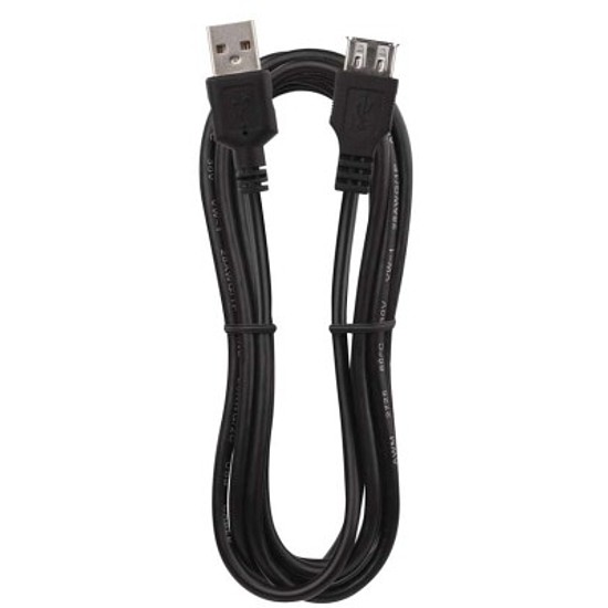 EMOS USB kábel 2.0 A - A/F csatlakozó 2m