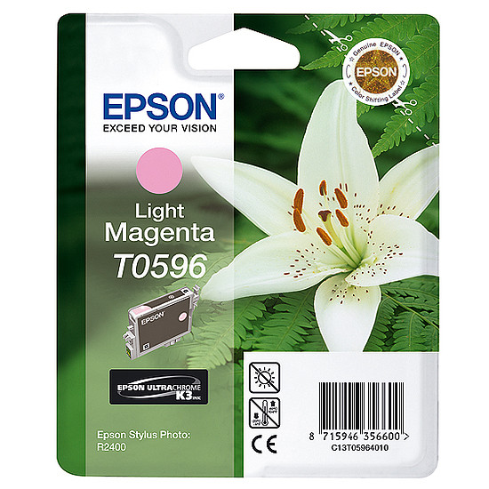 Epson T0596 Light Magenta tintapatron eredeti C13T05964010 Liliom