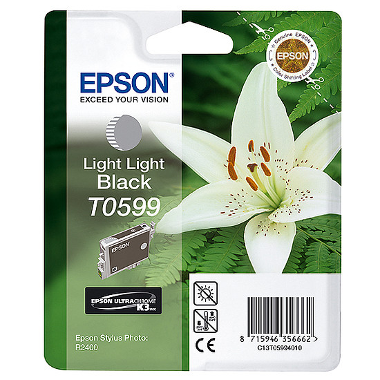 Epson T0599 Light Light Black tintapatron eredeti C13T05994010 Liliom