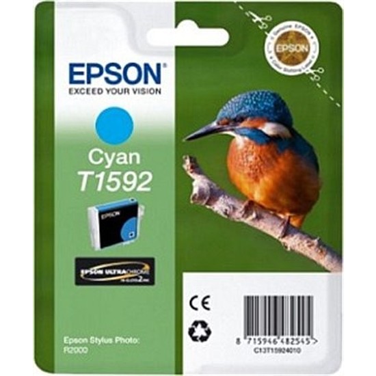 Epson T1592 Cyan tintapatron eredeti C13T15924010 Jégmadár