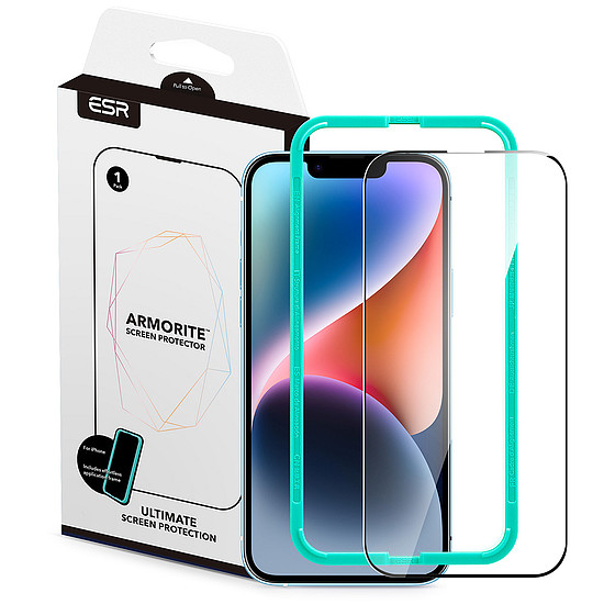 ESR - Armorite képernyővédő fólia - iPhone 13 Pro Max / iPhone 14 Plus - fekete