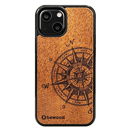 Fa tok iPhone 13 Mini Bewood Traveler Merbau telefonhoz