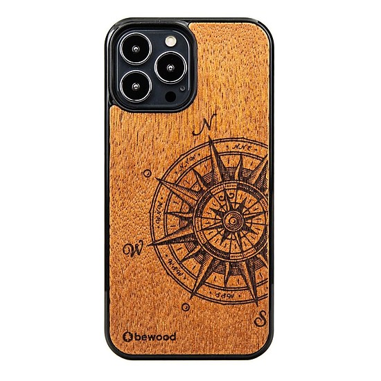 Fa tok iPhone 13 Pro Max Bewood Traveler Merbau telefonhoz