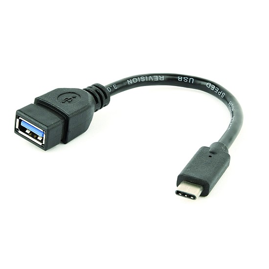 Gembird A-OTG-CMAF3-01 USB3.0 OTG Type-C adapter cable Black