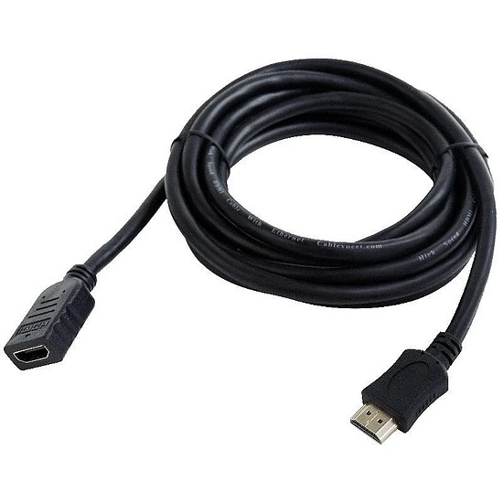 Gembird Cablexpert High speed HDMI male-female hosszabbító kábel 1.8m (CC-HDMI4X-6)