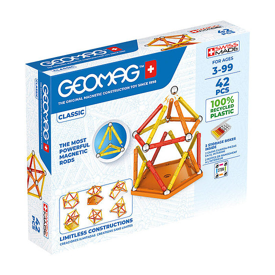 Geomag Classic Recycled magnetic blocks 42 db GEO-271