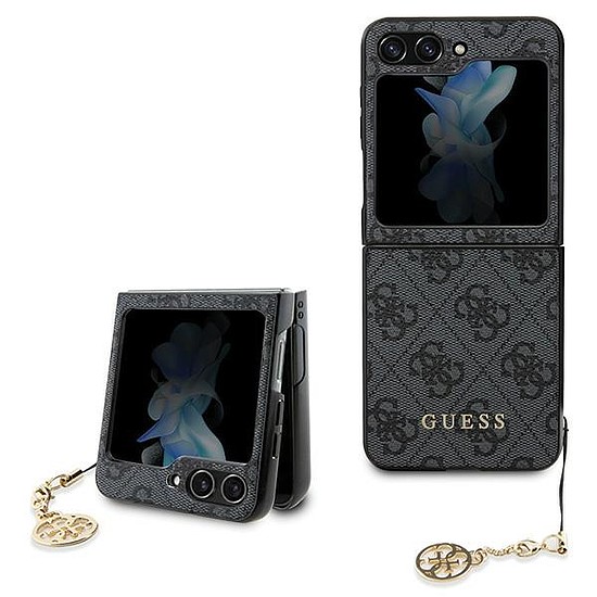 Guess 4G Charms Collection tok Samsung Galaxy Z Flip 5-höz - szürke