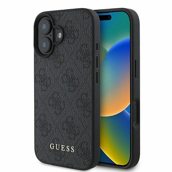 Guess 4G Classic iPhone 16 tok - fekete