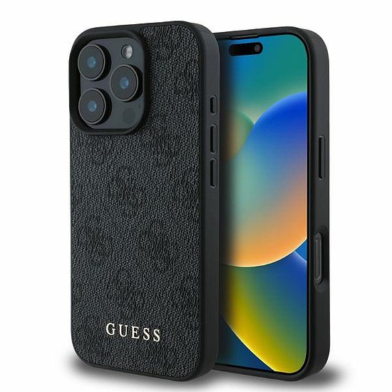 Guess 4G Classic tok iPhone 16 Pro Max készülékhez - fekete