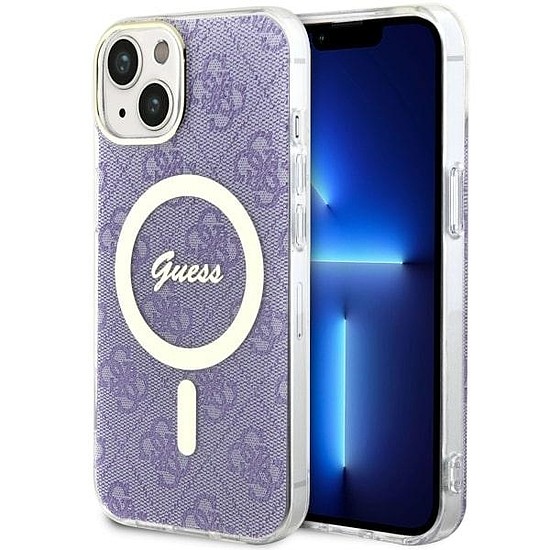 Guess 4G MagSafe tok iPhone 14-hez - lila