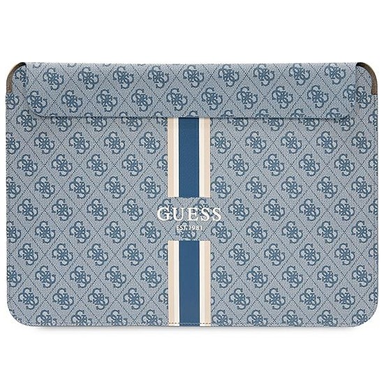 Guess 4G Printed Stripes borító 14"-es laptophoz - kék