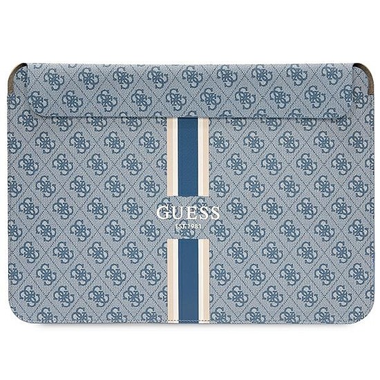 Guess 4G Printed Stripes borító 16"-os laptophoz - kék