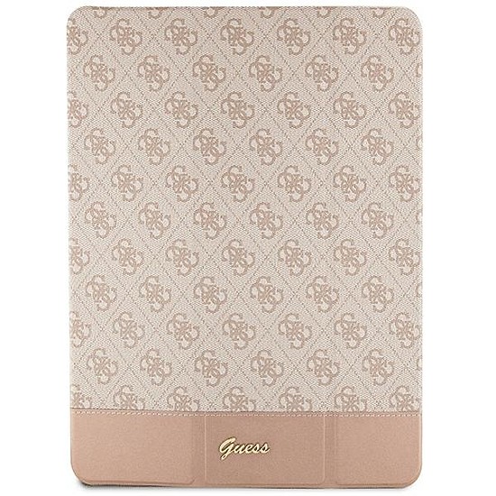 Guess 4G Stripe Allover tok iPad Pro 12,9"-hoz - rózsaszín