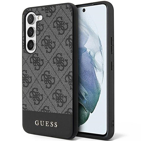 Guess 4G Stripe Collection tok Samsung Galaxy S24+ telefonhoz - fekete