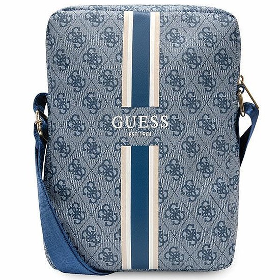 Guess Bag GUTB10P4RPSB 10" kék/kék 4G Stripes tablettáska