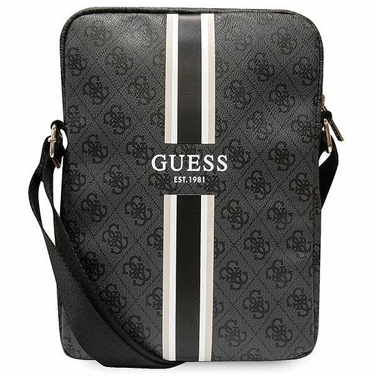 Guess Bag GUTB10P4RPSK 10" fekete/fekete 4G Stripes tablettáska