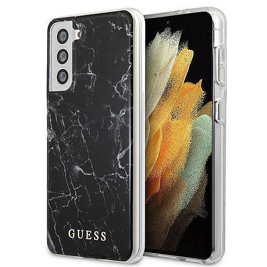 Guess GUHCS21MPCUMABK S21+ G996 fekete/fekete keményház márvány