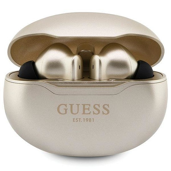 Guess GUTWST50ED TWS Bluetooth fejhallgató + dokkoló - arany Classic EST