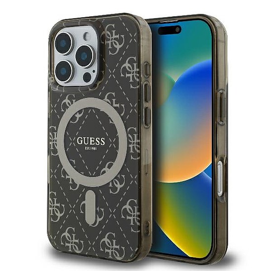 Guess IML 4G háttér MagSafe iPhone 16 Pro tok - barna