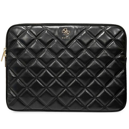 Guess Quilted 4G borító 14"-os laptophoz - fekete