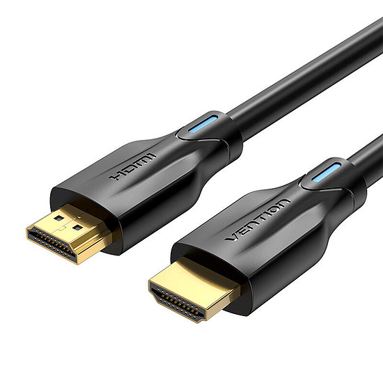 HDMI 2.1 kábelVention AANBF, 1 m, 8K 60Hz/4K 120Hz fekete