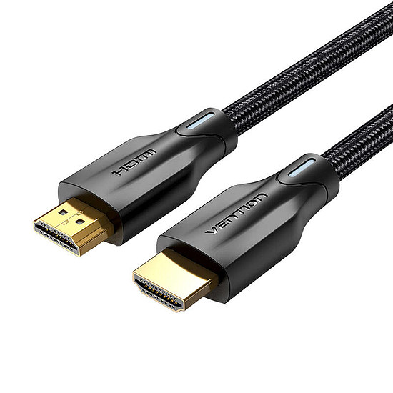 HDMI 2.1 kábelVention AAUBH, 2 m, 8K 60Hz/ 4K 120Hz fekete