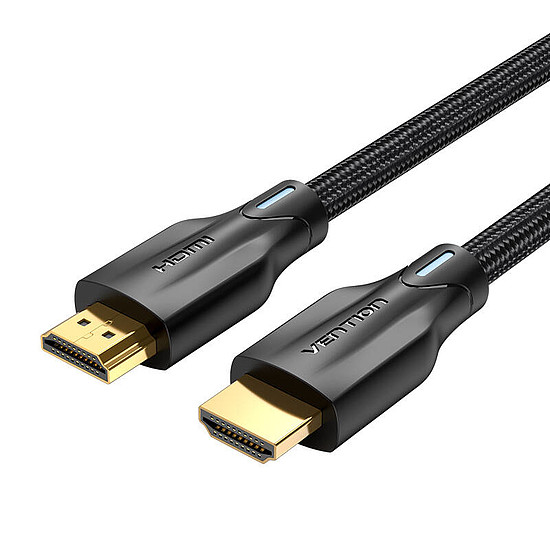 HDMI 2.1 kábelVention AAUBI, 3 m, 8K 60Hz/ 4K 120Hz fekete