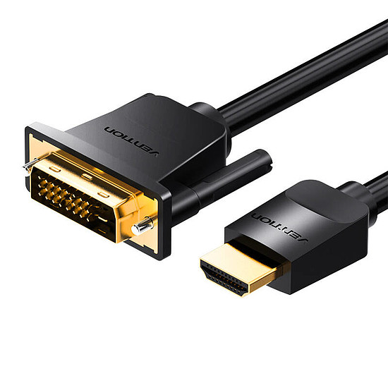 HDMI-DVI kábel 5 m Vention ABFBJ fekete