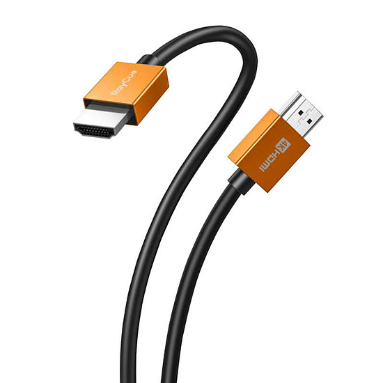 HDMI-HDMI 2.0 4K60Hz PVC RayCue kábel, 2m fekete (CB104)